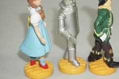 Wizard of Oz PVC Figure Lot of 8 Vtg Lowe’s Ren Presents 1987 1988 MGM Turner