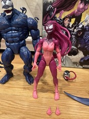 Amazon Exclusive Marvel Legends Venom 3 Pack Venom, Agony, and Riot w/opened Box