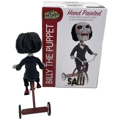 NECA Head Knockers Saw Billy The Puppet Hand Painted Resin Figure Open Box