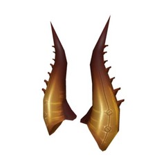 ROBLOX Golden Horns of Pwnage Toy Code RARE | Virtual