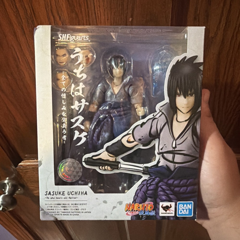 Bandai S.H.Figuarts Naruto Shippuden Sasuke Uchiha He Who Bears All Hatred…