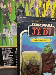 Star Wars 1983 Gamorrean Guard Complete With 65 Back Card ROTJ