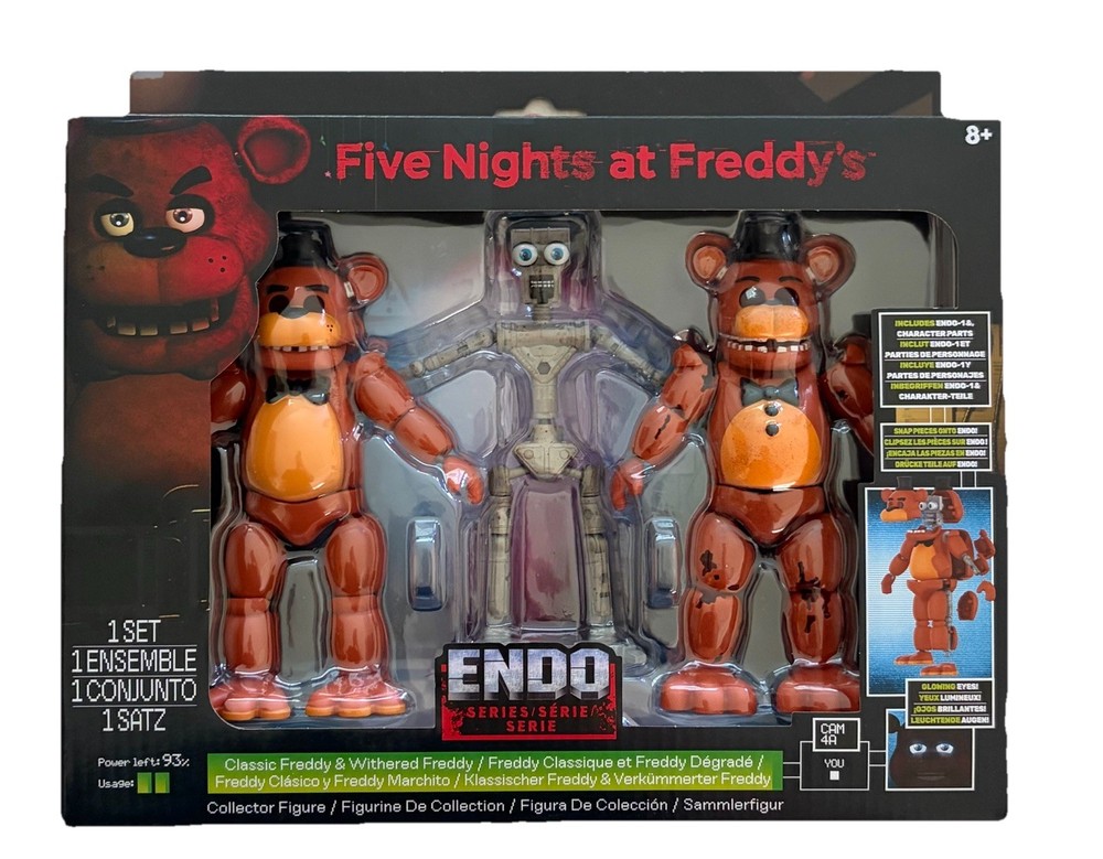 Five Nights at Freddys Endo Series Classic Freddy Withered FNAF Jazwares