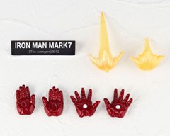Kaiyodo Revoltech 042 SCI-FI Avengers IRON MAN MARK VII 7 Figure 100% Authentic