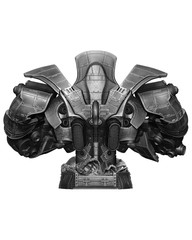 3D Printed Fan Art Gipsy Danger Portrait Bust by Wicked3d