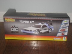 Jada Toys Back to The Future RC Time Machine Hollywood Ride 1:16 Scale DeLorean
