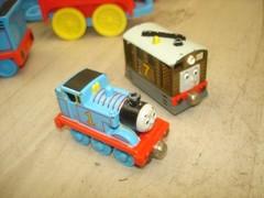 Lot of Tomy Thomas the Train plastic and die cast