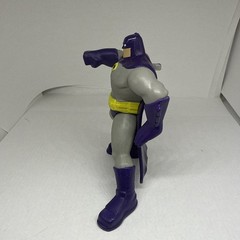 DC Comics Batman Action Figure Gray Black Yellow blue Plastic Comic Book Hero