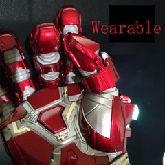 IN STOCK 1/1 Hulk Infinity Gauntlet Metal Wearable Action Figure Model Cosplay