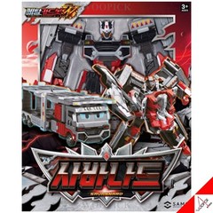 Metal Cardbot W Season3 SAVANNARD+ BLOODWING+ TACHY Set 3-Type Transformer Robot