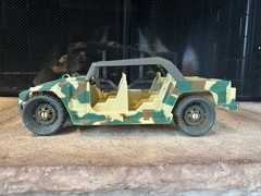 GI Joe Cobra Brawler Humvee Assault Jeep Military Action Figure Vehicle 2001 Toy
