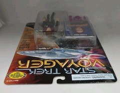 1995 Playmates Star Trek Voyager Captain Kathryn Janeway Figure W/Case -See Pics