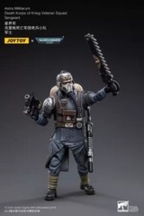 JOYTOY Warhammer 40K JT2641 1:18th Death Korps of Krieg Veteran Squad Sergeant