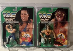 WWF 1990s Hasbro Wrestling Figure Lot The 1-2-3 Kid + Adam Bomb