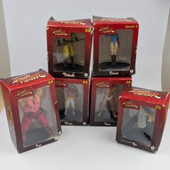 Fanhome Street Fighter Figures Lot of Cammy Yun Hugo Urien Rolento El Fuerte