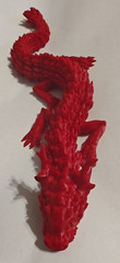 3D Printed Dragon Flexible Full Articulated Dragon Fidget Toy