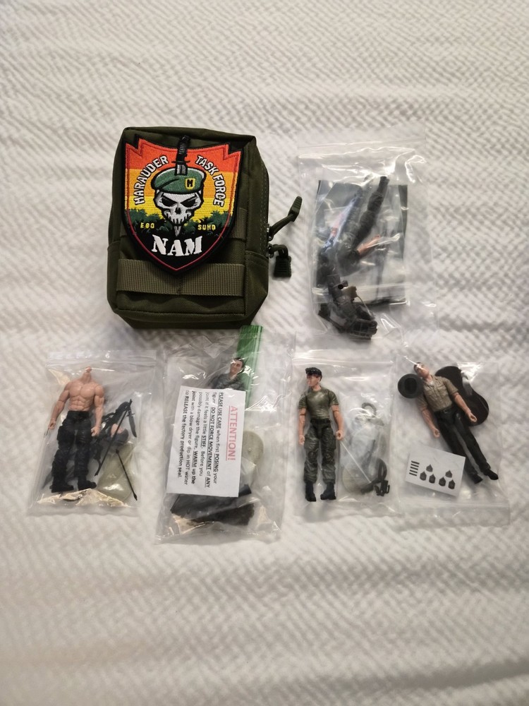 JoeFest Vietnam Pouch Marauder Task Force MTF Action Figure Accessories 1/18