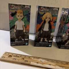 Bandai Tokyo 4 Inch Revenge World Figured Lot Of 5