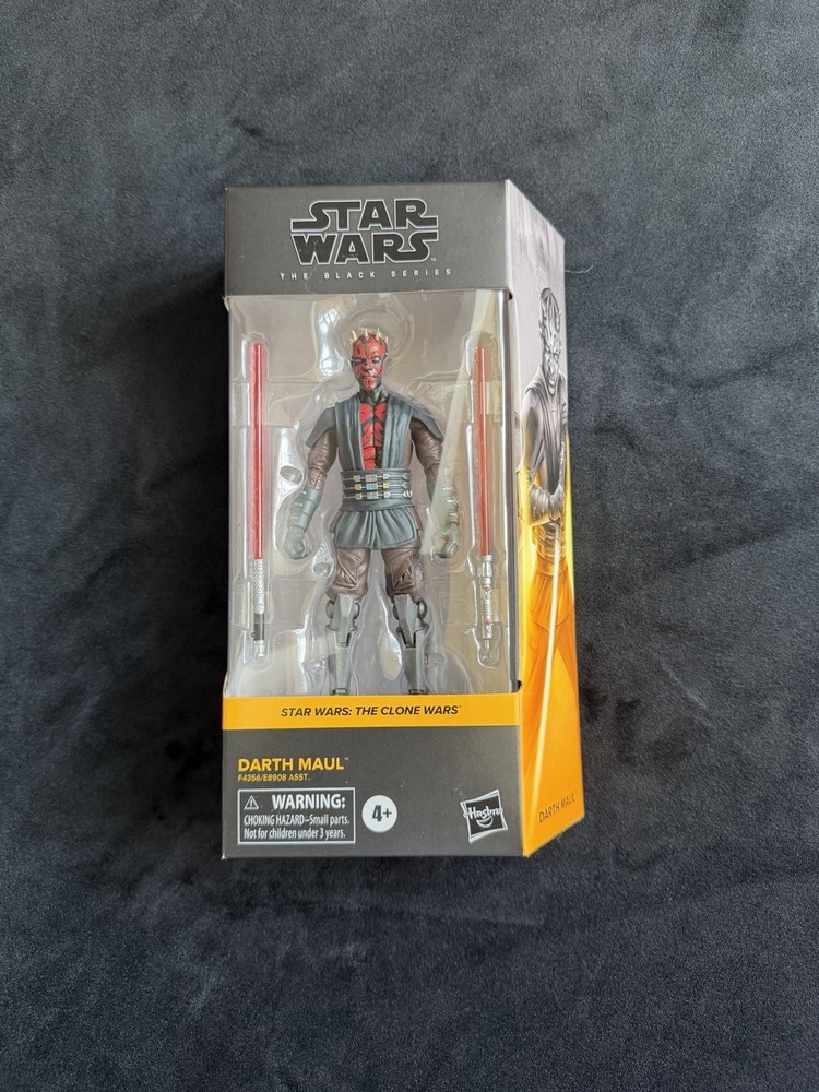 Hasbro Star Wars the Black Series The Clone Wars Darth Maul New Sealed