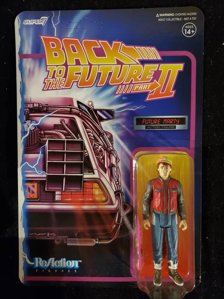 FUTURE MARTY MCFLY Back to the Future II 3.75″ Action Figure / ReAction Super 7