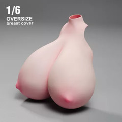 1/6 Female E-H Big Huge Breast Cover Replacement Model For12”PH TBL Figure Body