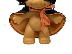 Troll by Russ Berrie and Company Plastic Halloween Vampire Spiked Orange Hair