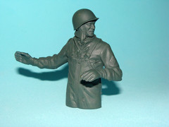 1/16 Heng Long WWII U.S Army Crew Commander Soldier Tanker Figure for RC Tank