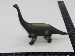 Soft Plastic Rubber Inflatable Brachiosaurus Dinosaur Figure Toy Figurine