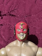 WWE Elite Mattel DC FLASH REY MYSTERIO Ringside Wrestlemania XX 20 – NO SHIRT