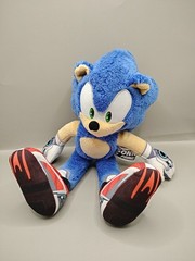 Sonic Prime Plush Toy 14” Sega Official Soft Polyester Hedgehog. Looks great!