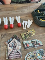 Vintage 1982 GI JOE Cobra Battle Game W/ Clean Original Box NICE FREE SHIP
