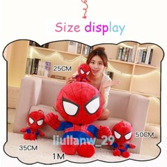Comics Spider – Man Plush Doll New 1M Large Size PP Cotton Stuffed Toy Kids Gift