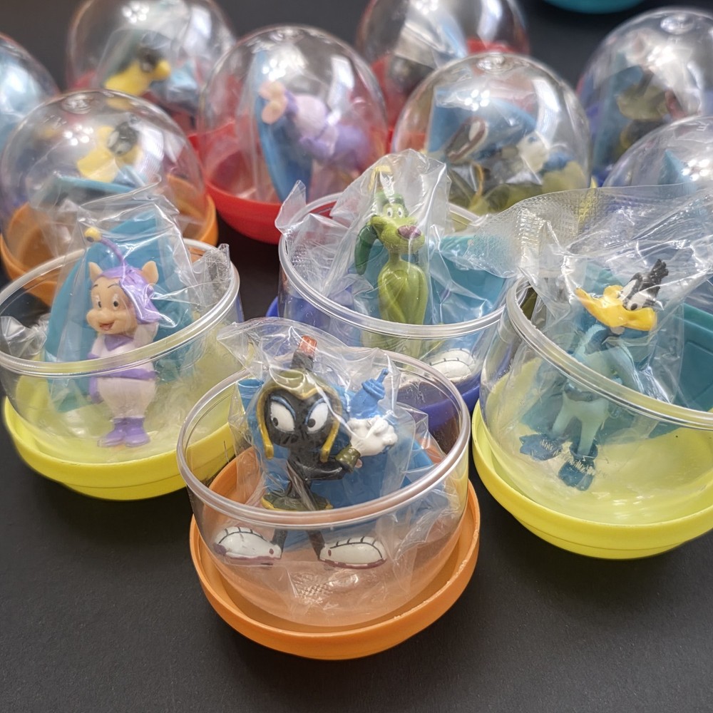 Duck dodgers Cake Toppers Lot Of 12 FIGURES gumball machine 3d sculpture toy New
