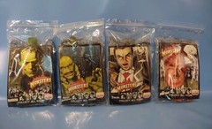 NECA Universal Monsters Loot Crate Crypt Club Lot of 4 Creature Drac Wolf Frank