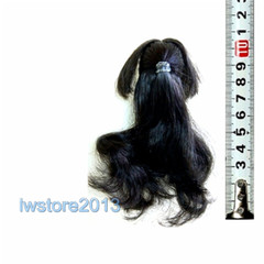1/6 Artificial Hair Wig Cover For 12″ Female Phicen TBL Action Figure Head Body