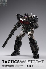 Toy World Nemesis Prime – Tactics Waistcoat Transforming Figure – Black. NIB