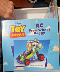 Rare 1996 Disney’s Toy Story RC Free Wheel Buggy – Thinkway Toys – NIB