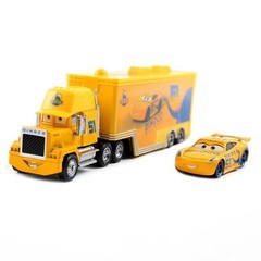 Disney Pixar Cars Black Storm Jackson DiNOco Cruz Mack Hauler Truck & Car Toys