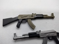 AK47 Assault Rifle 1/12 Scale Gun Weapon Action Figure Accessory Force