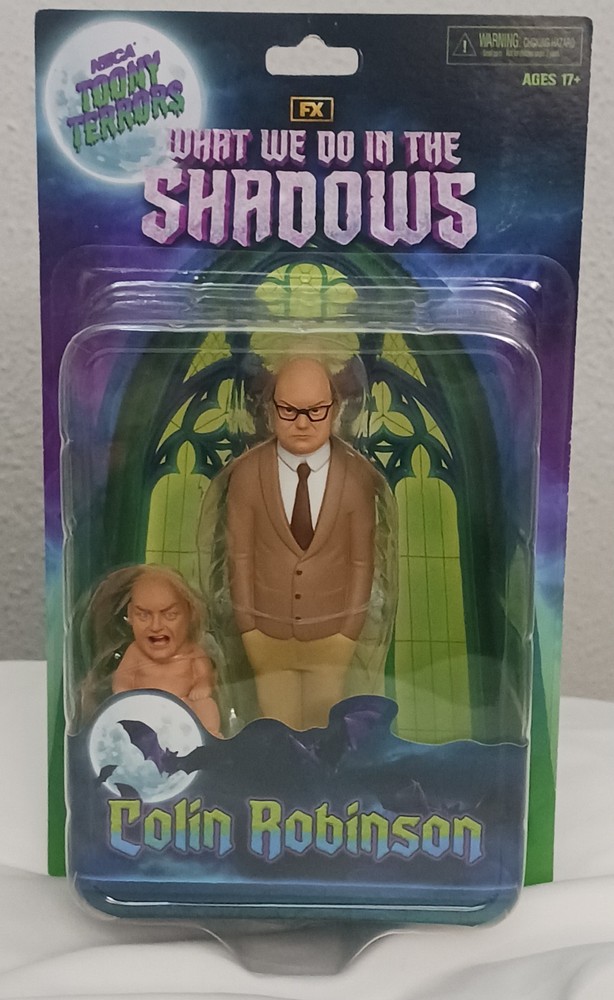 FX What We Do In The Shadows Colin Robinson & Baby Colin NECA Toony Terrors NIB