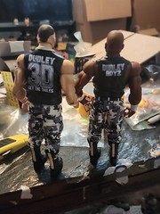 WWE Dudley Boyz Battle Pack 41 Figures Mattel Bubba Ray D-Von NM-MINT loose