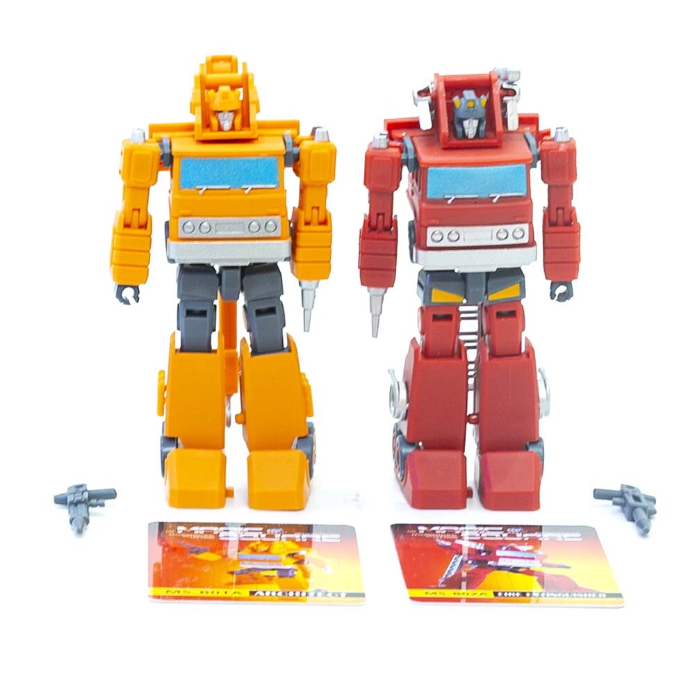 MS toys MS-B01A & B02A Architect Grapple Fire Extinguisher Inferno Magic Square