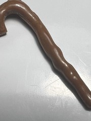 VINTAGE KENNER STAR WARS YODA 1980 LIGHT BROWN CANE GIMMER STICK ACCESSORY PART