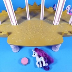 My Little Pony Friendship Magic Pony Princess Wedding Castle Playset Incomplete