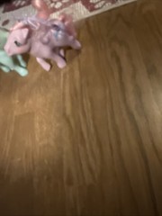Lot Of 6 Vintage 1980s My Little Pony Toys, G1 Unicorns Pegasus