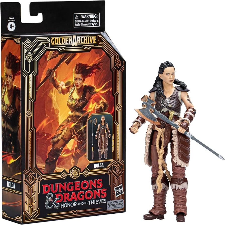 Dungeons & Dragons: Honor Among Thieves – Holga, Golden Archive 6″ Action Figure