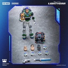 GONG Buzz Lightyear Assembly Model Action Figure Collection Toy Disney Gift New