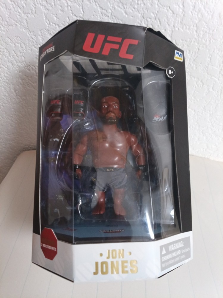 UFC Jon Jones Octagon Fighter Small Action Figure 4.5” Champion NEW