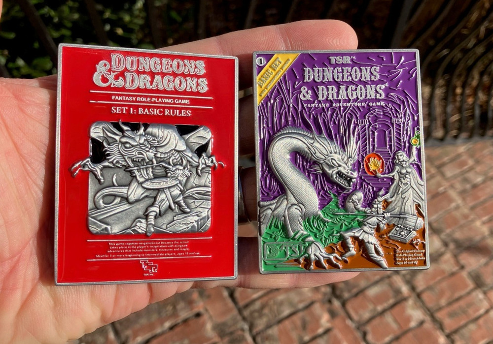Dungeons & Dragons Basic Challenge Coin