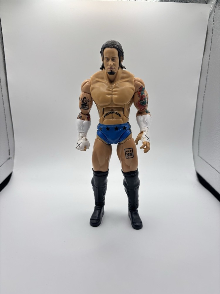 WWE Best of 2008 CM Punk Deluxe Aggression Action Figure Jakks